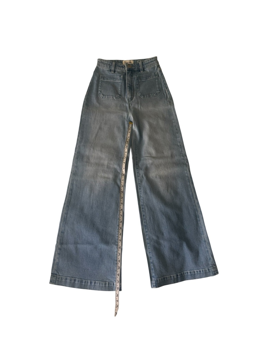 ROLLA'S Wide-Leg High-Rise Jeans in Faded Blue